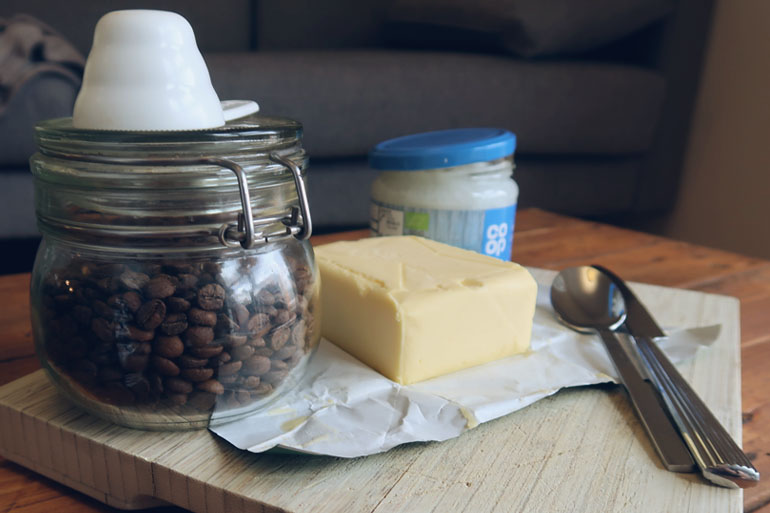 grass fed butter for bulletproof coffee