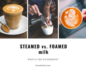 steamed vs foamed milk